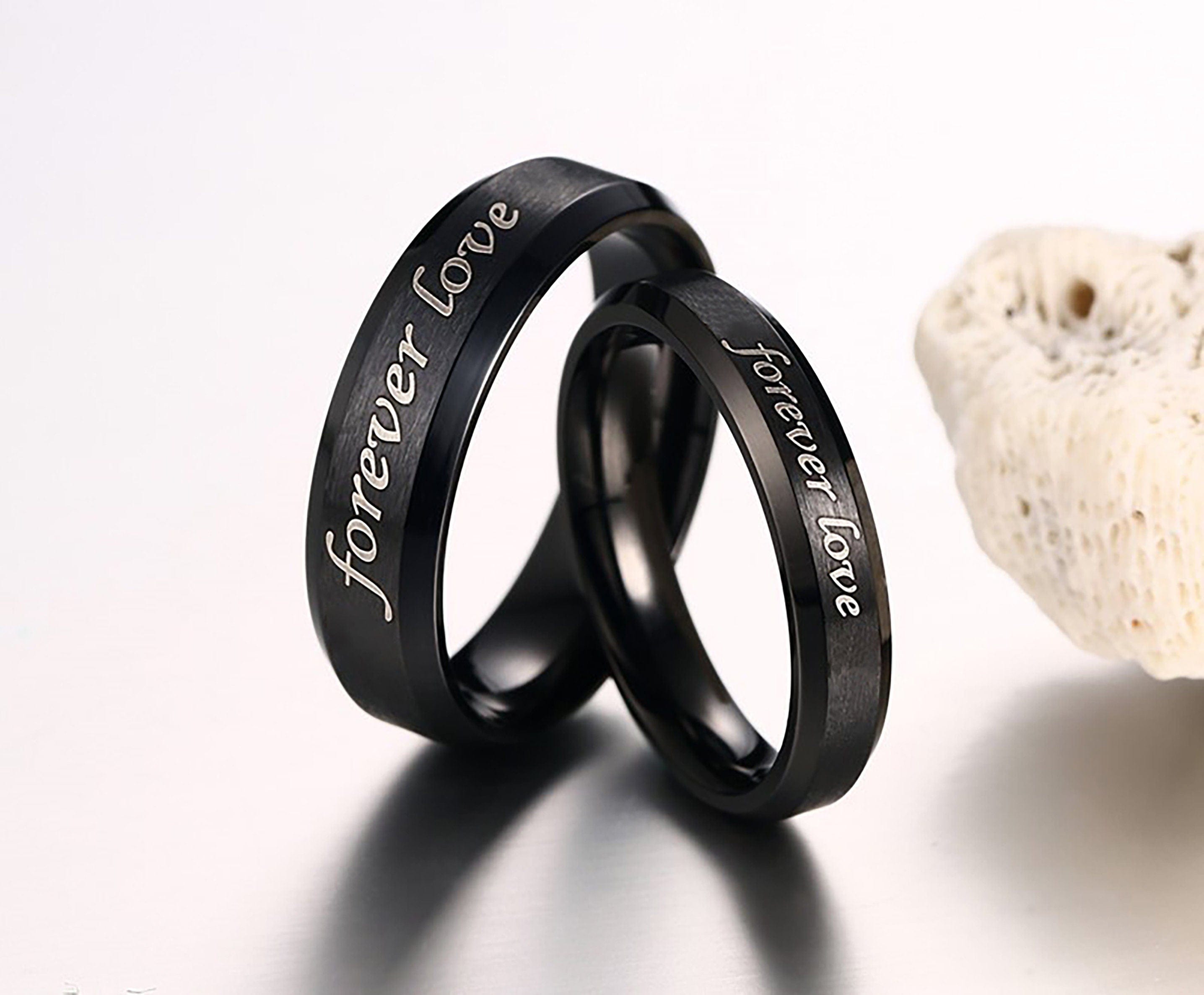 personalised couple ring australia