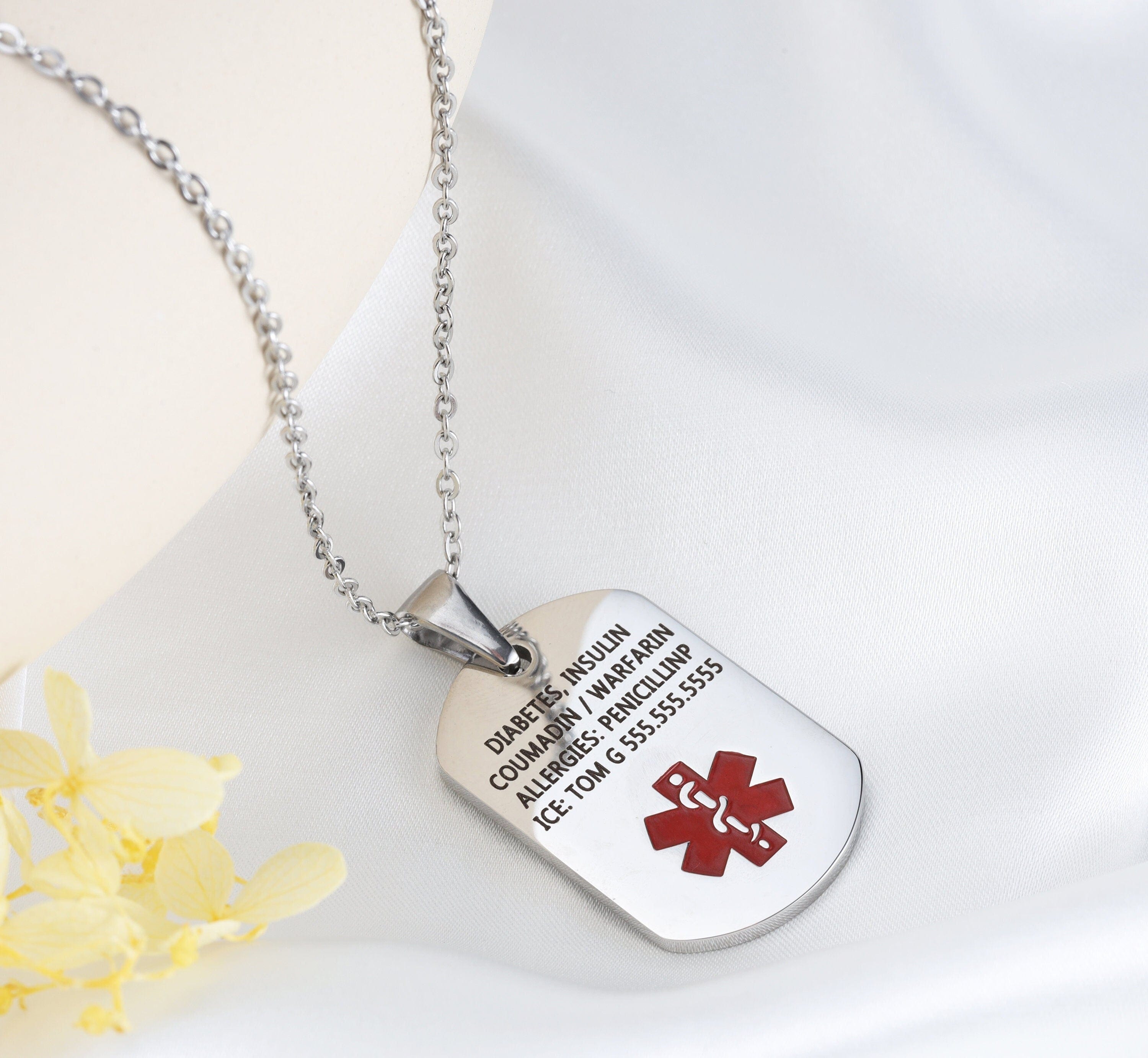 medical alert ID necklace australia