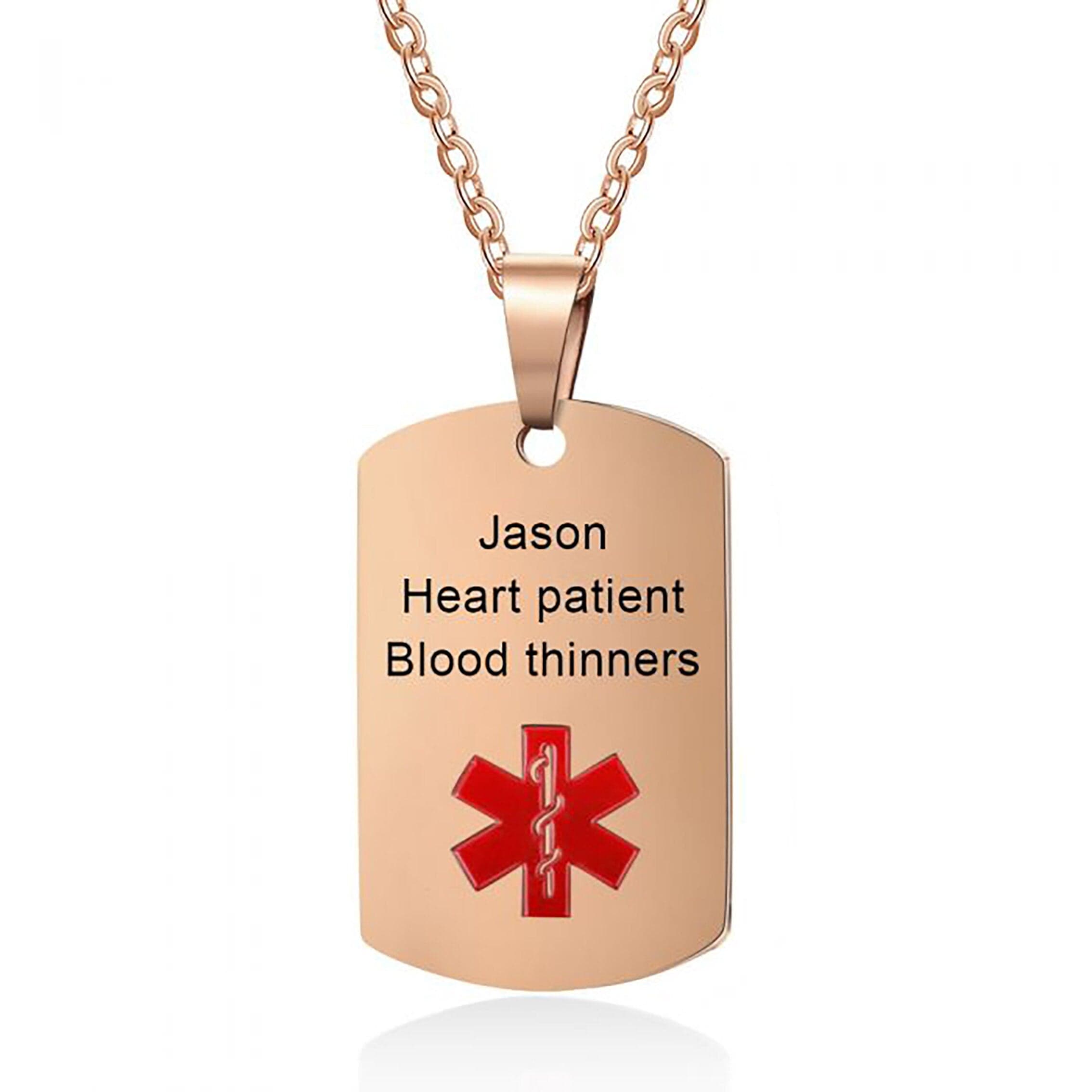 medical alert ID necklace australia