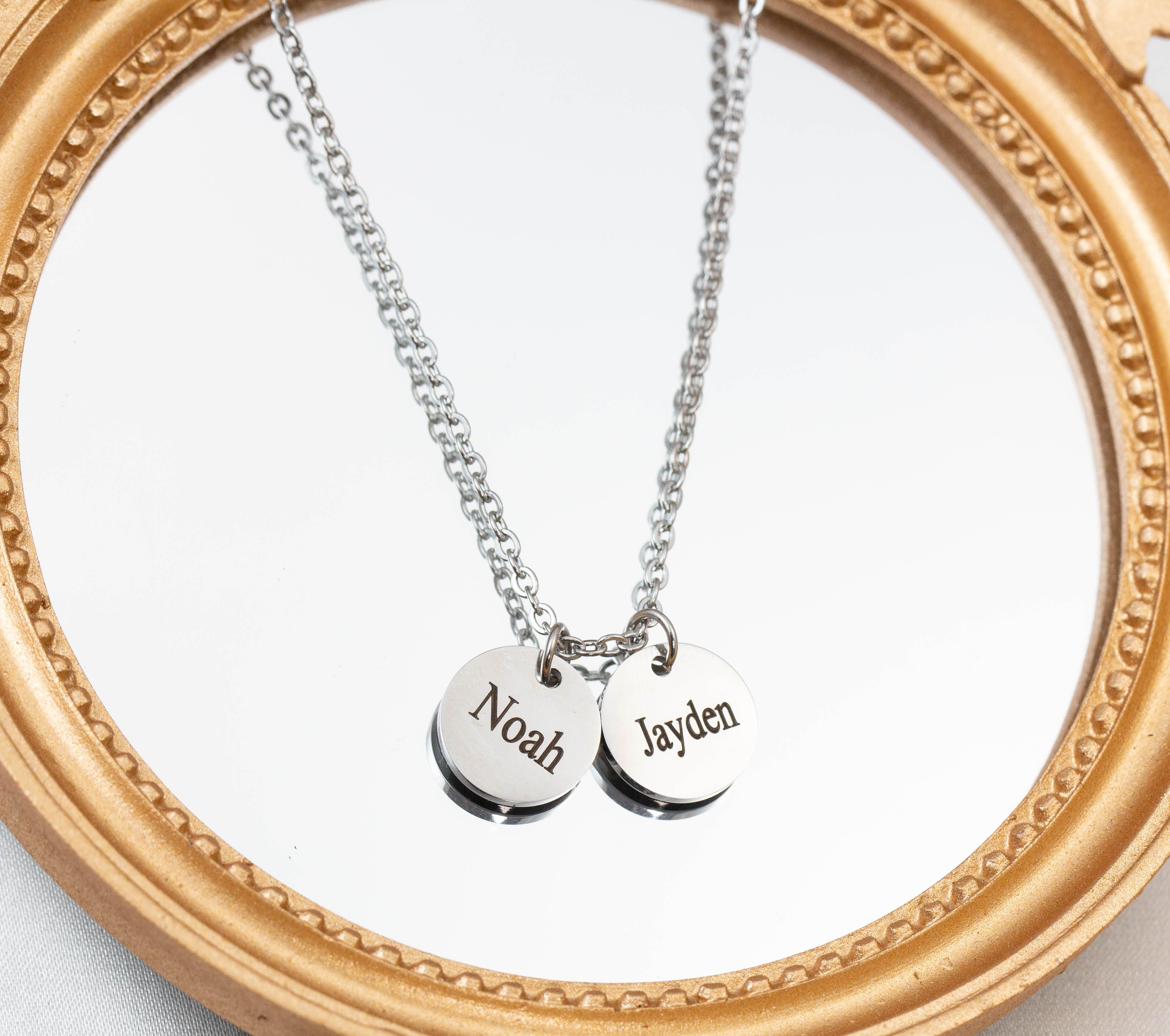 Personalised Name Necklace 12mm - NE015