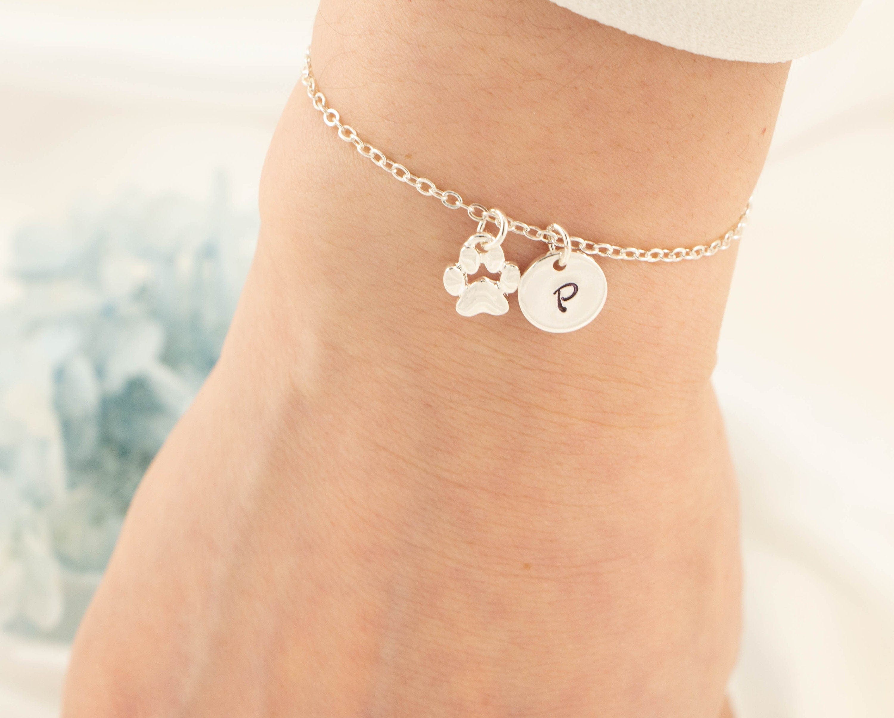 Dog hot sale paw bracelet